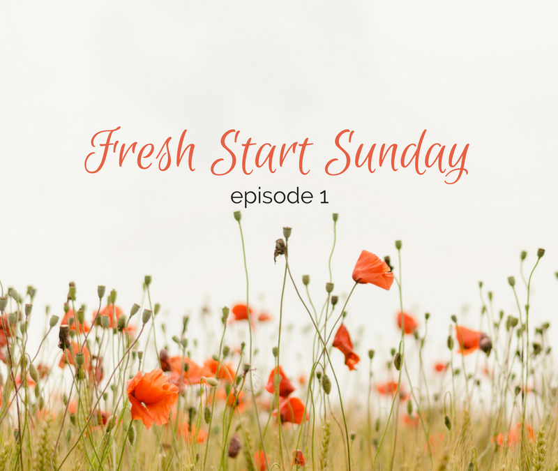 Fresh Start Sunday :: episode 1 – spend time each day in quiet